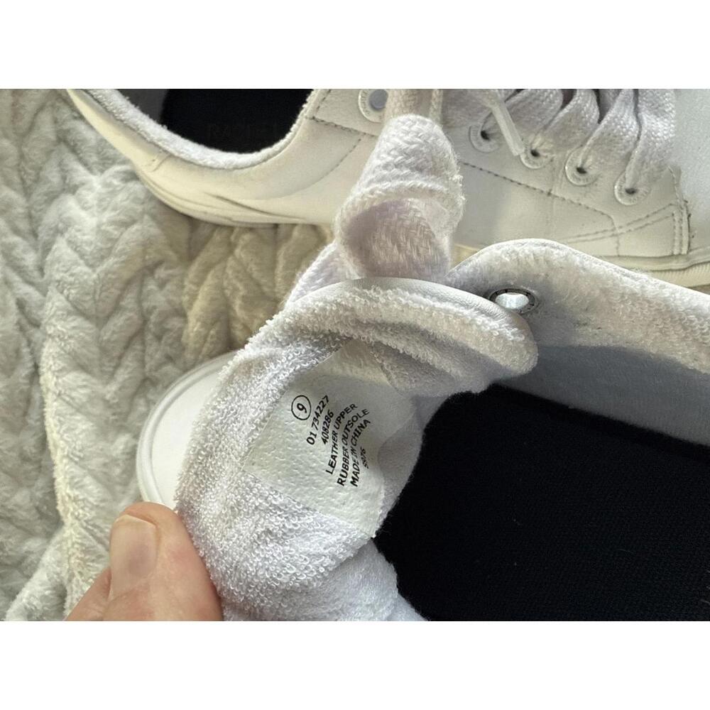 Rachel Zoe White Leather Women's Sneakers Size 9 - Picture 2 of 8